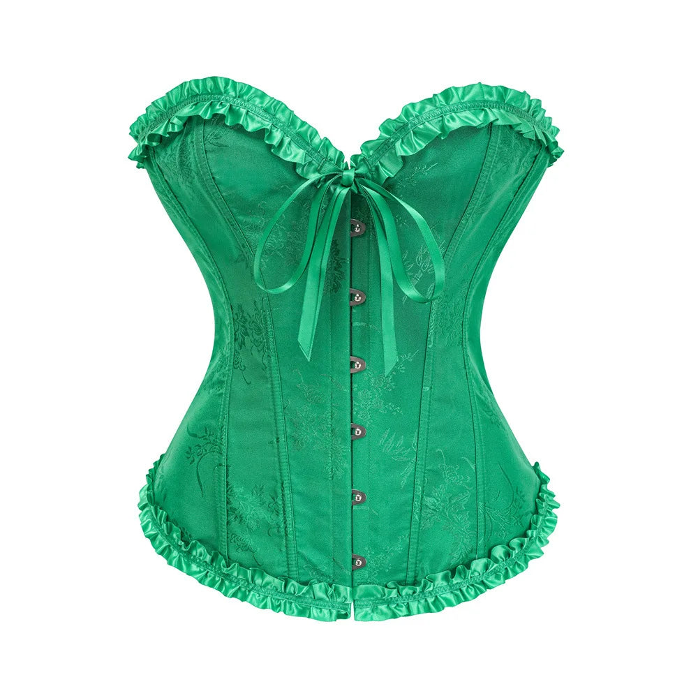 Overbust Push Up Bustier Corset
