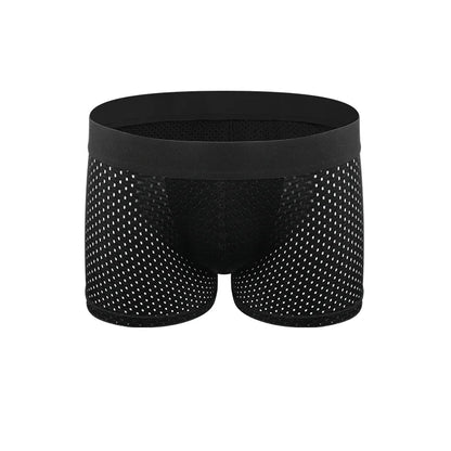 Men's Sexy Boxer Breathable Mesh Underwear