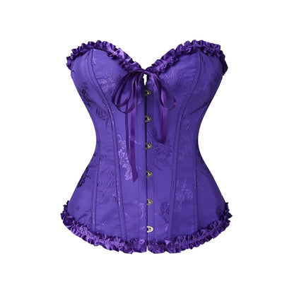 Overbust Push Up Bustier Corset