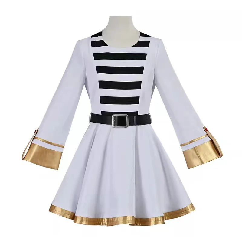 Frieren Cosplay Costume Wig Shoes