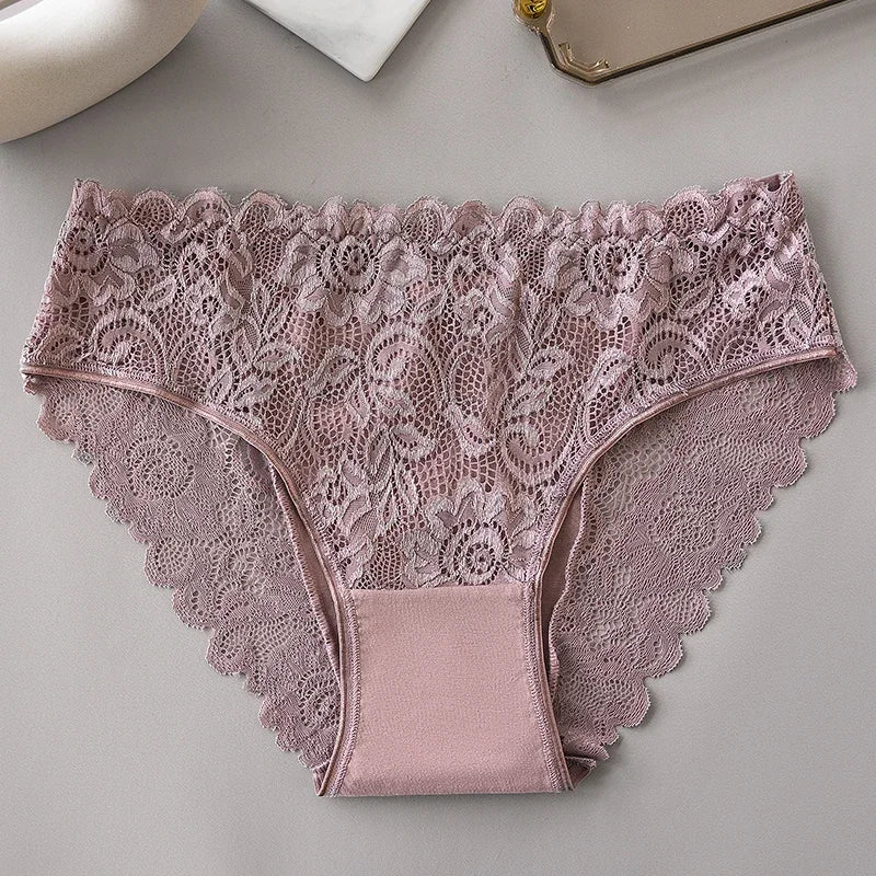 5PCS/Set Women's Lace Briefs