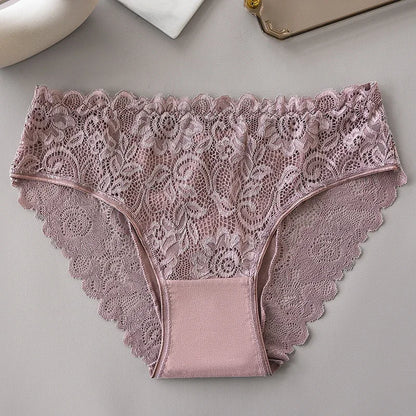 5PCS/Set Women's Lace Briefs