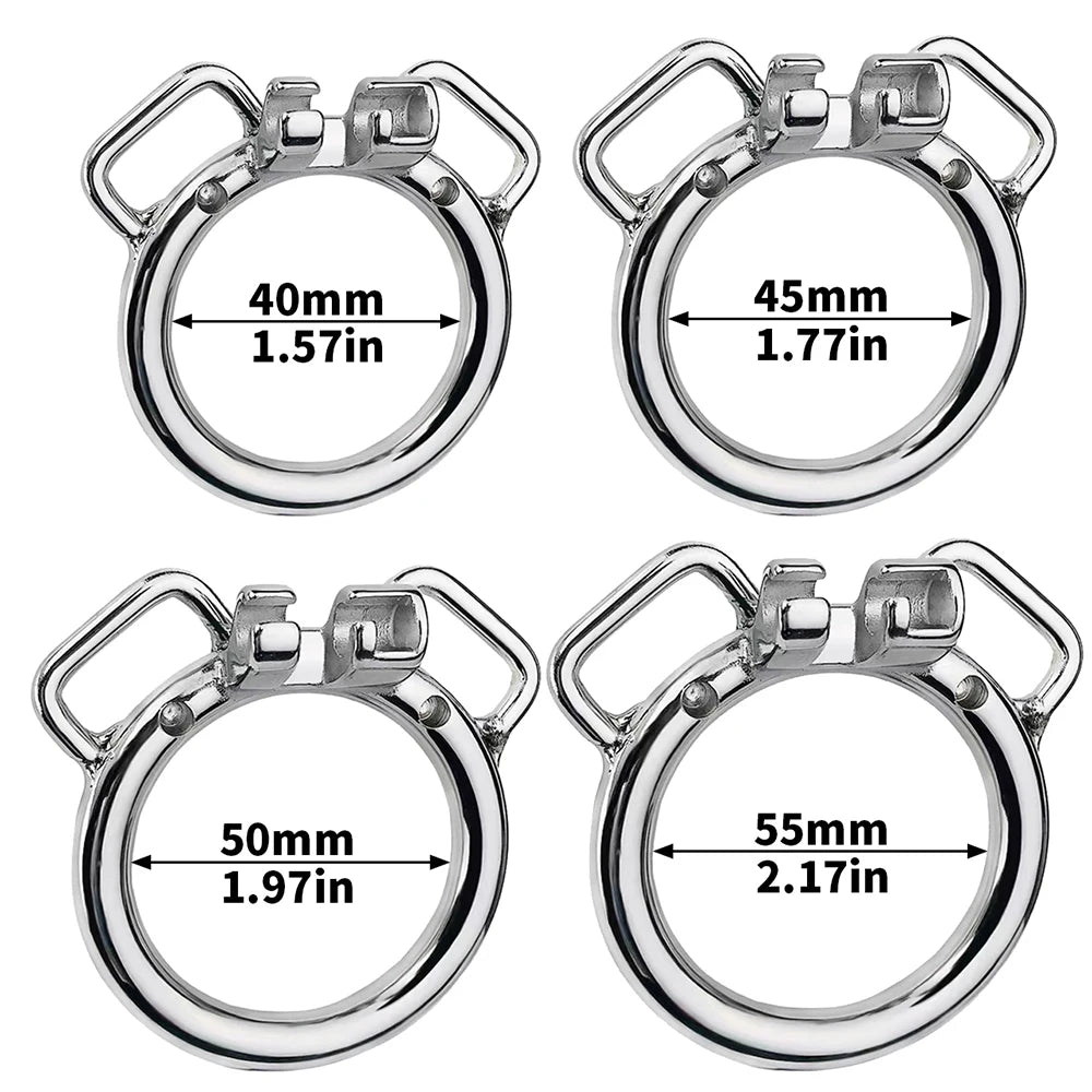Strapon Button Strap Cage With Large Real Dildo