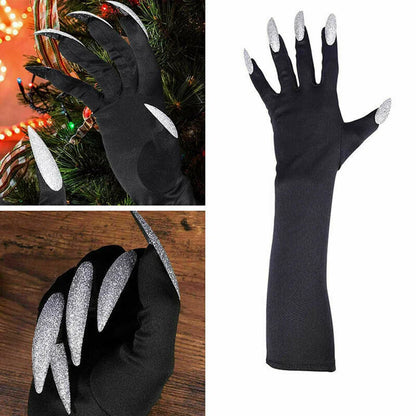 Monster Paws Gloves with Creepy Long Fingernails