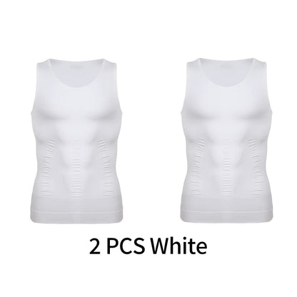 Men Compression Vest Sleeveless Shapewear