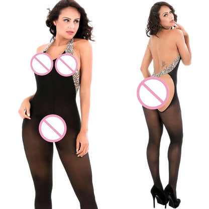 Crochless Teddy Lingerie Bodysuit