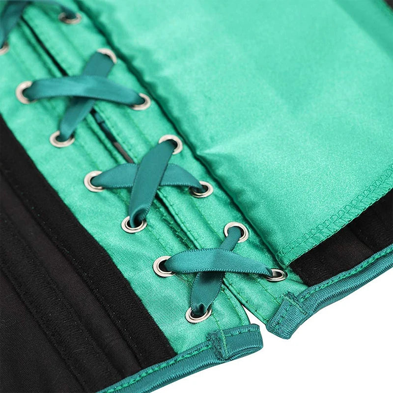 Satin Underbust Corset Bustier