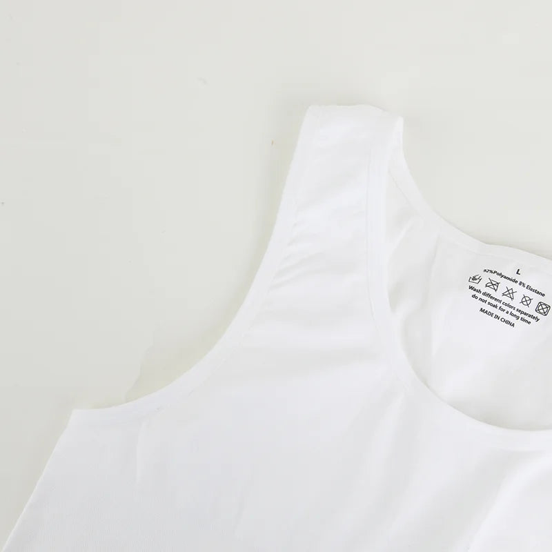 Men Compression Vest Sleeveless Shapewear