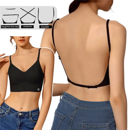 Women Invisible  Backless Bra Sexy Lingerie