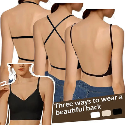 Women Invisible  Backless Bra Sexy Lingerie
