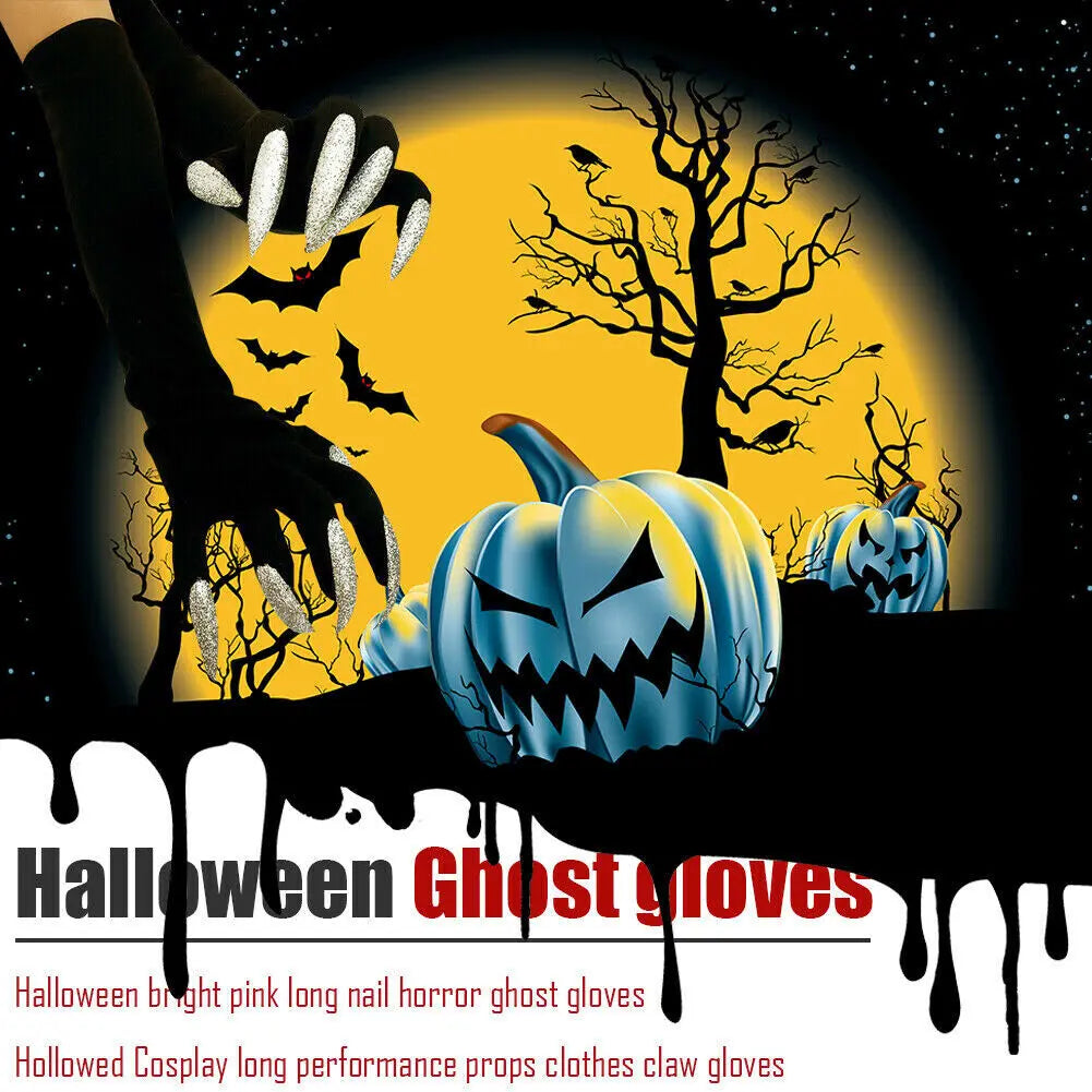 Monster Paws Gloves with Creepy Long Fingernails