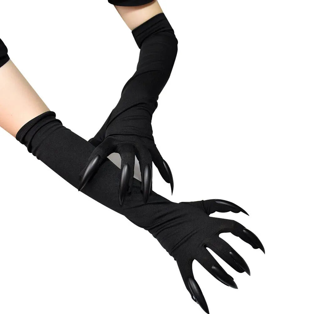 Monster Paws Gloves with Creepy Long Fingernails