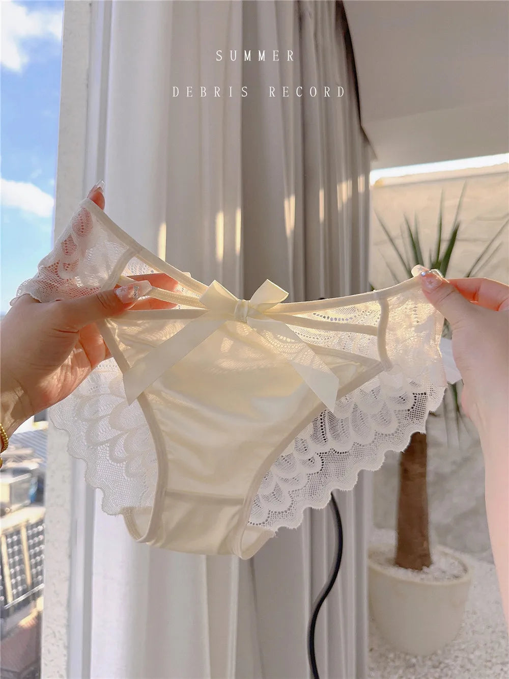 5Pcs Silk underwear