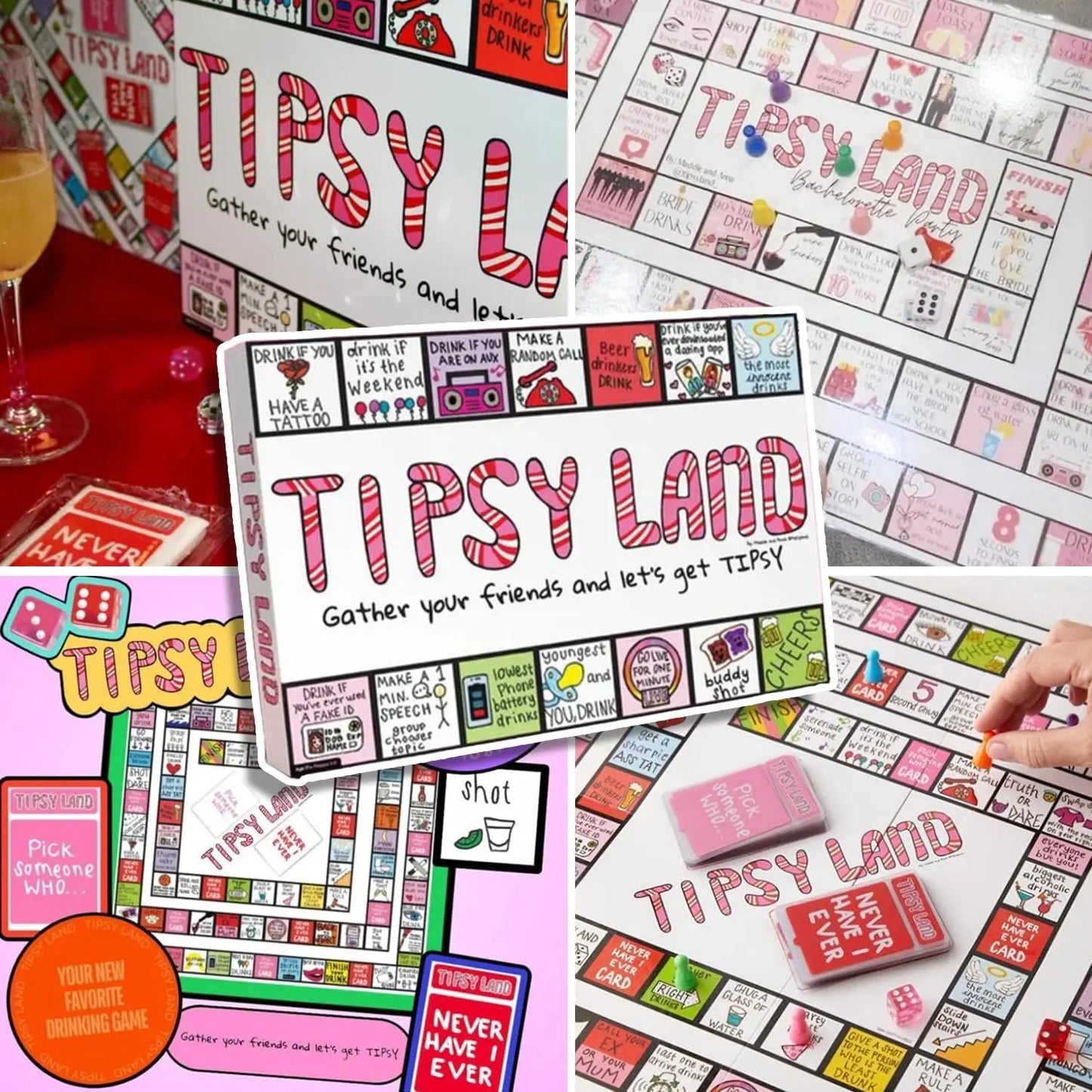Tipsy Land Adult Party Game