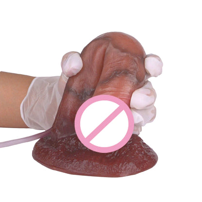 Silicone Thick Ejaculation Realistic Dildo
