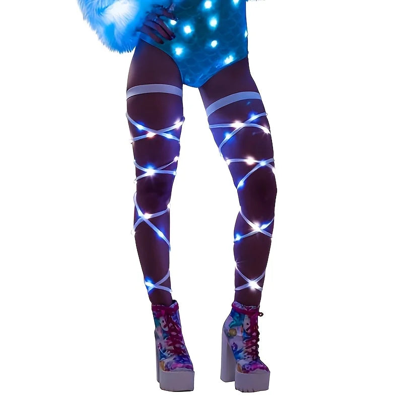LED Glow Leg Garter (2 Pcs/Set)