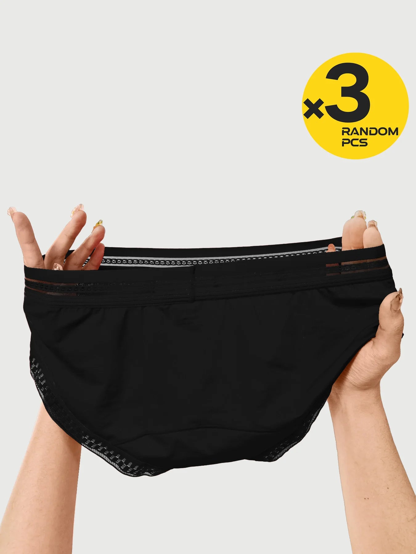 Men's Ice Silk Boxer Breathable Sexy Thong underwear