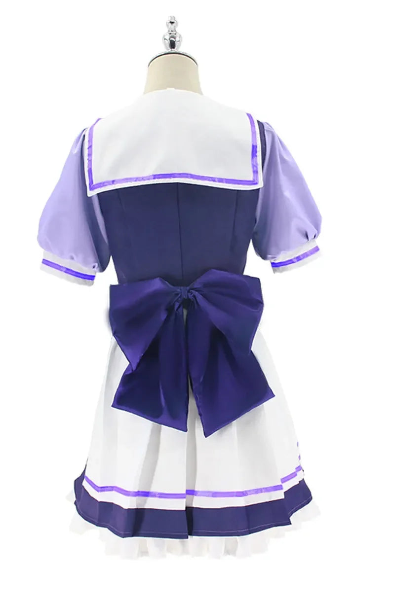 Anime Uma Musume Pretty Derby Cosplay Costume Toukai Teiou School Uniform Gold Ship Special Week Cosplay Lolita Sailor Dress