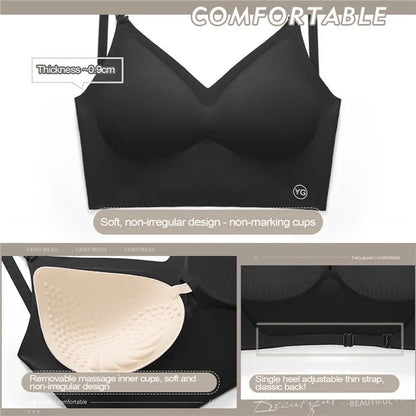 Women Invisible  Backless Bra Sexy Lingerie