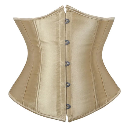 Satin Underbust Corset Bustier