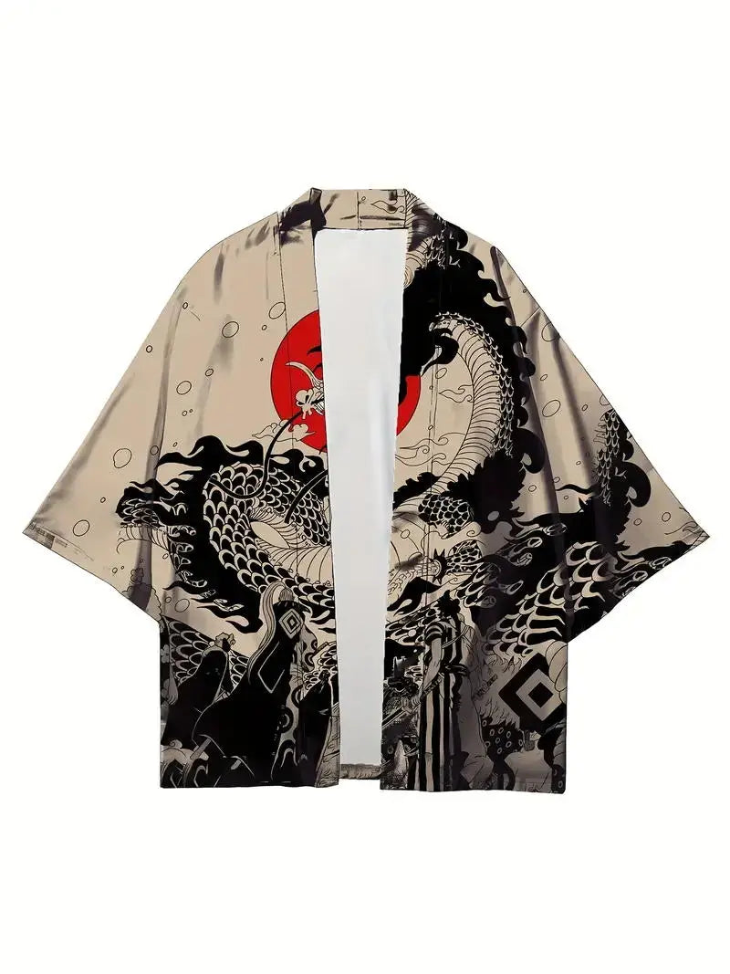 Mens Kimono Shirt