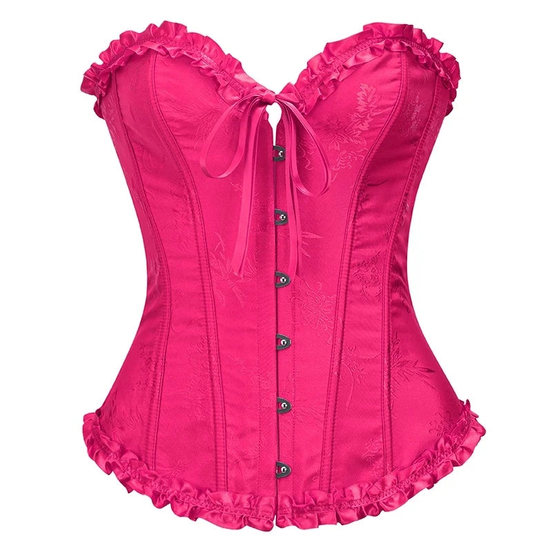 Overbust Push Up Bustier Corset
