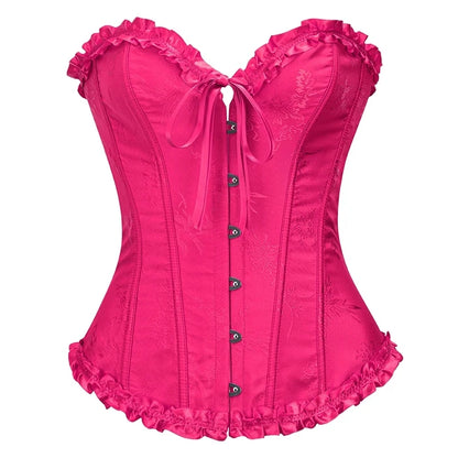 Overbust Push Up Bustier Corset