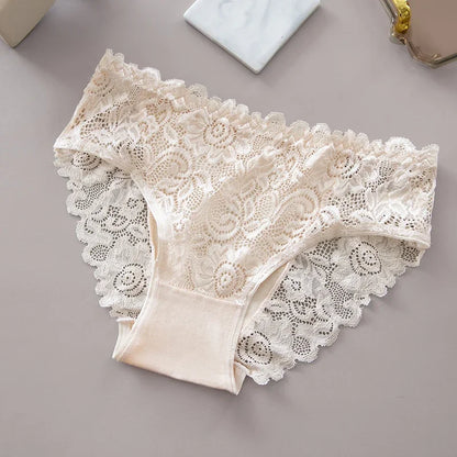 5PCS/Set Women's Lace Briefs