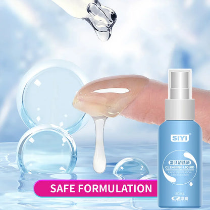 Masturbation device antibacterial spray