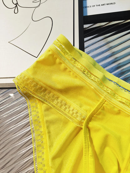Men's Ice Silk Boxer Breathable Sexy Thong underwear