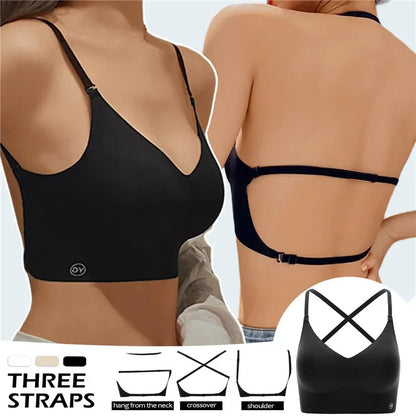 Women Invisible  Backless Bra Sexy Lingerie
