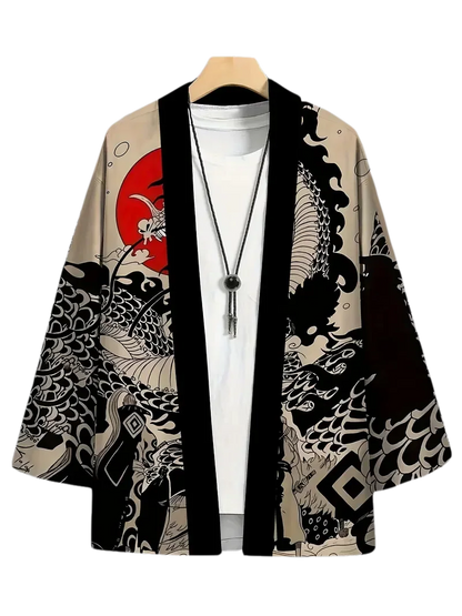 Mens Kimono Shirt