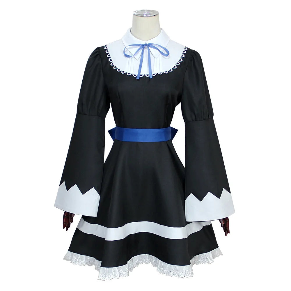 Cosplay Gothic Maid Lolita Dress Wig Long Socks