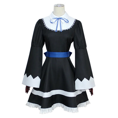 Cosplay Gothic Maid Lolita Dress Wig Long Socks