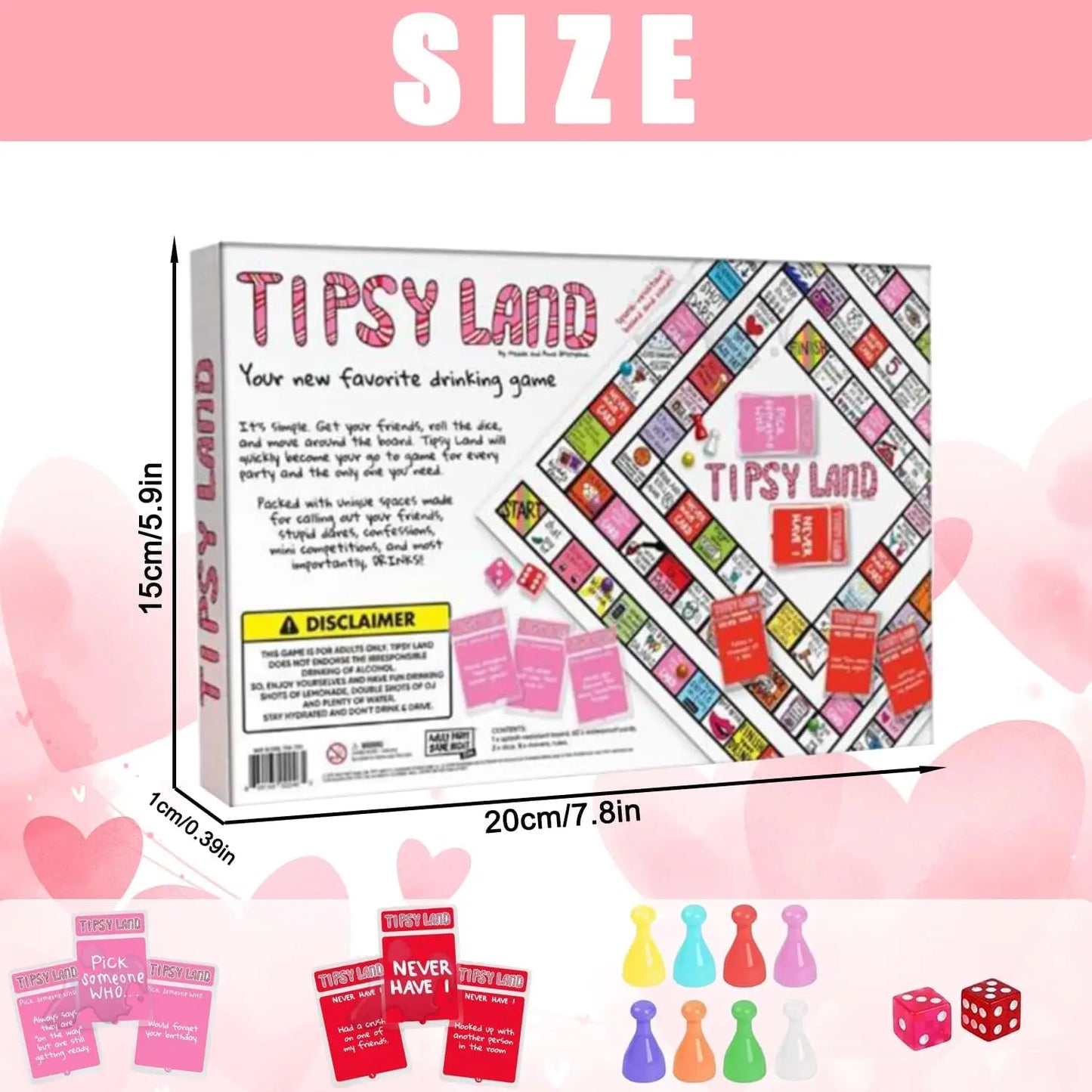 Tipsy Land Adult Party Game
