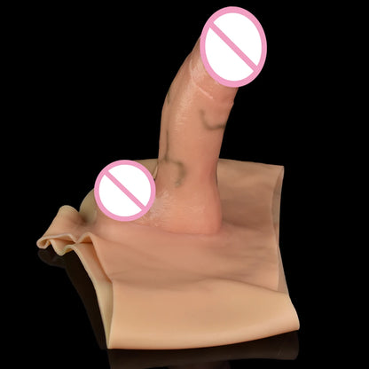 Silicone panties With Realistic  Dildo